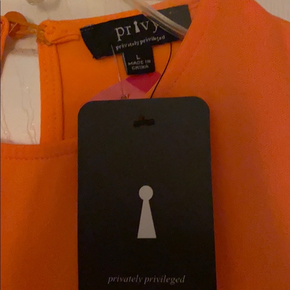 Privy sleeveless bodysuit NWT